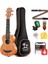 DUC-100 Concert Ukulele Mahogany Ukulele Paketi 1