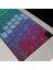 Macbook Air Pro M1-M2-M3 Klavye Koruyucu (Us To Tr) Touchıd'li A2681 A3113 A2941 A3114 A2442 A2779 A2992 A2918 A2485 A2780 A2991 ile Uyumlu Dazzle Pembe Yeşil 3