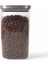 1100ML Sızdırmaz Vakumlu Metal Kapaklı Borosilikat Cam Kavanoz – Hava Geçirmez &amp; Dayanıklı Gıda Saklama Kabı (10CM x 17CM) 1