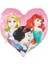 Disney Princess Heart Lisanslı Karakter BASKILI%100 Pamuk Kırlent, Pembe, Kalp 40X40 cm 2