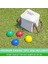 90 mm Backyard Boccia Seti, 8 Küre, Pallino, Çanta ve Ölçüm Ipi - Birinci Sınıf Reçine 5