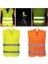 Fosforlu Reflektörlü Ikaz Yeleği Sarı 5 cm Reflektörlü 3