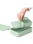 - Make &amp; Take Bento Beslenme Kutusu - Büyük - Çıkarılabilir Bölmeler - Klik Kilitli Kapak - Dondurucuya Uygun - Bulaşık Makinesi ve Mikrodalga Fırına Dayanıklı - Yeşim Yeşili - 25,5 x 16,7 x 4