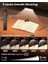 26 LED Okuma Lambası, Kitap Işığı, 5 Renk ve 5 Parlaklık Modu, Göz Koruması, Kademesiz Karartma, Geniş Lamba Alanı, 90 Saate Kadar Uzun Ömürlü, 360° Esnek, Kitap Severler Için Mükemmel 3