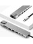 Cf-04 Macbook Uyumlu Type-C™ To 4K HDMI Tv Projeksiyon UHD 1080P 2* Type-C 2* USB Sd/tf RJ45 Ethernet Lan 8ın1 Çevirici Hub Adaptör 2