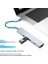 Cf-04 Macbook Uyumlu Type-C™ To 4K HDMI Tv Projeksiyon UHD 1080P 2* Type-C 2* USB Sd/tf RJ45 Ethernet Lan 8ın1 Çevirici Hub Adaptör 4