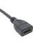 AL-4666 HDMI Dişi Erkek Uzatma 90 Derece Dirsek Kablosu, 0.5 Metre 3