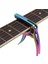 Gitar Için Kapo, Metal Gitar Kaposu, Akustik, Elektro Gitar, Bas, Ukulele, Mandolin ve Banjo Için Ses Ayarlama Aleti, 7,3 x 8,5 x 1,3 cm / 2,9 x 3,3 x 0,5 Inç 1