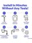 Bidet Fresh Su Spreyi, Elektriksiz, Mekanik Bide Wc Oturağı Sabitleme 3