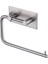 Paslanmaz Çelik 30CM Havluluk ve Tuvalet Kağıtlığı Set - Inox - Kendinden Yapışkanlı 3