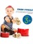 Küçük El Zilleri Için Uygun Rahat Tutma ile Kullanışlı Percussion Müzik Aleti Erkek Kız Için Eğlence Aracı Boyutunda Zil 3