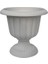 Adet Plastik Ayaklı Saksı Seti 6 Lt Iç ve Dış Mekan Çiçek Saksısı 30X29 cm Kırık Beyaz 2