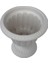 Adet Plastik Ayaklı Saksı Seti 6 Lt Iç ve Dış Mekan Çiçek Saksısı 30X29 cm Kırık Beyaz 4