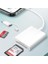 iPad Için Sd Kart Okuyucu, iPhone Adaptörüne Dijital Kamera, 2'si 1 Arada Hafıza Kartı Okuyucu Adaptörü, Sd ve Tf Kart Yuvalı Fotoğraf Hafıza Kartı Adaptörü, Uygulama Gerektirmez Tak ve 4