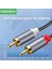 3.5mm Aux Jack To Rca Hi-Fi Ses Kablosu 3 Metre 2
