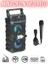 Hoparlör Rgb Işıklı Extra Bass Fm/sd/aux/flaş Mikrofonlu Ses Bombası Speaker Müzik Çalar 5