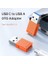 6550 Type-C To USB A 3.0 5A Otg Çevirici Convertor 2