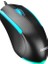 KM-R59 Forza Plus Siyah USB Rainbow Backlight Q Klavye + 1200 Dpi Mouse Set 3