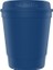 Reusable Cup/tekrar Kullanılabilir Kapaklı Kahve Kupası/taşınabilir Sert Plastik Bardak - 3'lü Karışık Renk(Turuncu-Lacivert-Kahverengi) - 300ML / Yıkanabilir/bpa &amp; Bps Içermez 5