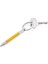 KYP25YE KYP25YE Micro Construction Anahtarlık Tükenmez Kalem Sarı 1