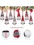 Noel Cüceleri Asılı Süsler 8'li Set, Isveç Cücesi El Yapımı Peluş Noel Baba Elfleri Noel Ağacı Asılı Süslemeler Tatil Noel Süslemeleri 3