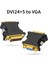 DVI 24+5 To VGA Dönüştürücü Çevirici Adaptör 4