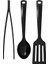Gnarp Mutfak Gereçleri Seti, Siyah (3 Parça) 3