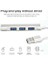 USB 4in1 Hub Adaptör USB 3.0 Çoğaltıcı, Gri 3