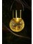 Solar Bahçe Lambası, Kırık Cam Desenli Kristal Top, Sarı Işık, 200 Mah, Güneş Enerjisi Ile Şarj Olur, Bahçe, Ev, Etkinlik Dekorasyon, IP44 Suya Dayanıklı, 042 (1 Adet) 1