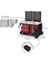 K95D 12/24VOLT 95 Litre Akülü/kablolu/çift Bölmeli Kompresörlü Tekerlekli Outdoor Oto Buzdolabı/dondurucu (Akü Dahil Değildir) 5