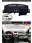 Torpido Koruma Halısı Siyah Kenar Renk Siyah Peugeot 206 2006-2011 ile Uyumlu 2