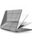 Macbook Pro M1 / M2 13'' Ile Uyumlu Ultra Clear Super Şeffaf Koruyucu Kılıf (A1706/A1708/A1989/A2159/A2251/A2289/A2338) (Koyu Şeffaf) 1