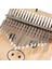 Mini Kalimba 17 Tuşlu Başparmak Piyano Tune Çekiç Ahşap El Parmak Piyano Mbira Çocuklar Için Hediyeler Yetişkinler Yeni Başlayanlar 5