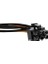4582 15 Pin Sata To 6 Pin Ekran Kartı Power Anakart Güç Kablosu 4