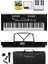 PS-2500 LED Ekran 61 Tuşlu Org Çanta Notalık ve Adaptörlü (300 Ses 300 Ritim) 2