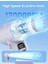 Elde Taşınabilir Turbo Fan [11H Standby] USB Şarj Edilebilir Kişisel Vantilatör, 5 Kademeli Katlanabilir Vantilatör, Taşınabilir Mini El Fanı, Pil Göstergesi, Masa/dış Mekan/hediye Mor 2