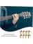 1 Takım Mandolin Tunerleri Gitar Mandalı Ayar Tuşları Gitar Mandal Aracı Evrensel Gitar Akort Mandalı Akustik Gitar Aksesuarları Gitar Akort Aksesuarı Saate Yapış Metal Golden 5