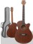 PHX-187 Masif Ağaç Akustik Gitar 4/4 Yetişkin Boy (Gigbag Çanta Tuner Askı Capo) 3
