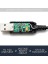 Full-Speed 12V Gerilim-Step-Up-Usb-Dual 3pin ve 4pin Pc Fanı-Güç Adaptörü Kablosu, Şalterli 2