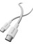 CA-2770 60W USB C To USB C Şarj ve Data Kablosu Beyaz 1.2 M 2