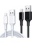 Iphone Usb-A To Lightning Hızlı Şarj Kablosu 100CM 3A (Siyah Veya Beyaz) 1
