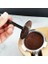 Espresso Makinesi Uyumlu Kahve Ölçü Kaşığı, Siyah Plastik, 1 Adet, 50 mm 2