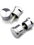 2 Takım Duşakabin Kulpu 2 Kapaklık Duşakabin Kulp Krom 2 Iç 2 Dış Çift Kapak Topuz Kulp 1