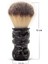 Brush Yaqi Reçine Saplı Klasik Sentetik Tıraş Fırçası, Yüksek Kaliteli Hızlı Köpük Üretme, Çabuk Kuruma ve Bakteri Tutmama Özelliği, Manuel Geleneksel Tıraş Aksesuarı (Reçine Saplı - Kara Mermer) 4