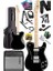TLX-60BK-50AMP Telecaster Maple Klavye Hh 50W Amfili Elektro Gitar Seti 2