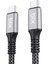 BXCC242 Usb4 Thunderbolt 3/4 Uyumlu Usb-C If 240W 40GBPS 8k 60Hz UHD Şarj, Data ve Görüntü Kablosu 1 Metre 1