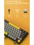 K870T Pro Kablosuz Hot Swap Mekanik Oyun Klavyesi-Rgb - 10 Adet Switch, Tuş ve Switch Sökme Aparatı Hediyeli (K870T Pro Siyah - Blue Switch) 4
