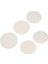 5 Adet 125 mm (5 Inç) x 8 mm (U x D) Yün Keçe Parlatma Pedi, Cam, Plastik, Metal, Mermer, Parlatma Pedi, Mutfak, Banyo Için Eksantrik Zımpara 5