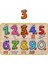 Sayılar, Sayı Bul Tak Alt Kısım Baskılı Çocuklar Için Ahşap Puzzle 2