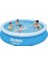 Fast Set Yüzme Havuzu, Çocuklar ve Yetişkinler Için Aile Çocuk Havuzu; 5377L, 3,66 M x 76 cm 5